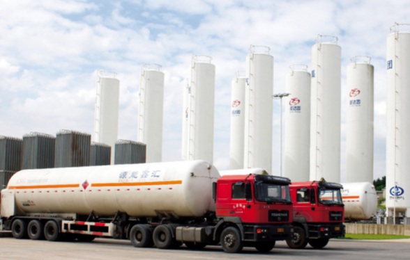 Танкер криогенный жидкостный грузовой для СПГ CIMC SANCTUM LNG Грузовые тележки и платформы